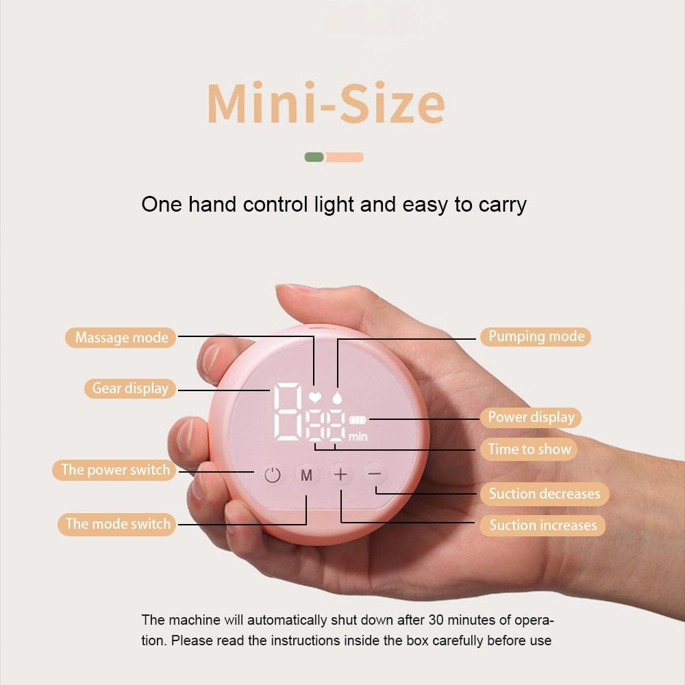 Portable Electric Breast Pump - Grateful Babies - Rockstar Mommies