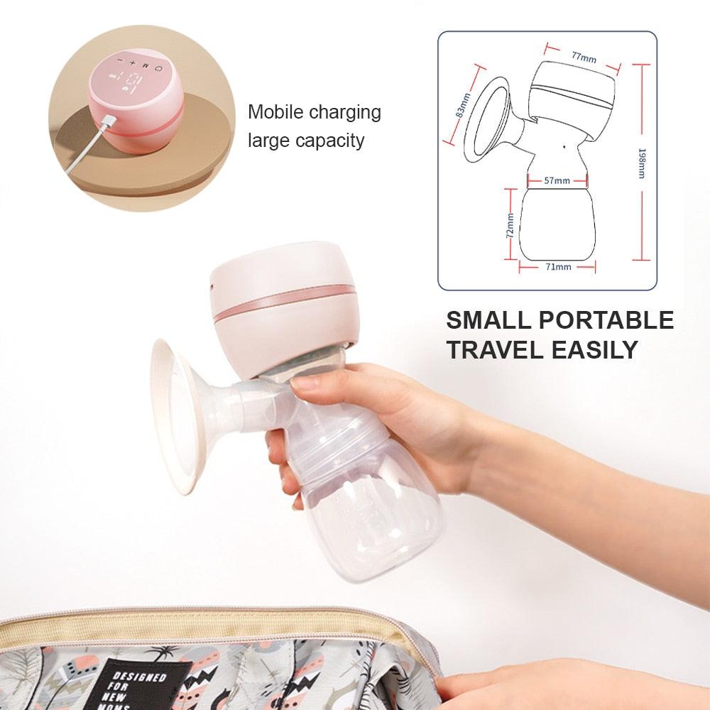 Portable Electric Breast Pump - Grateful Babies - Rockstar Mommies